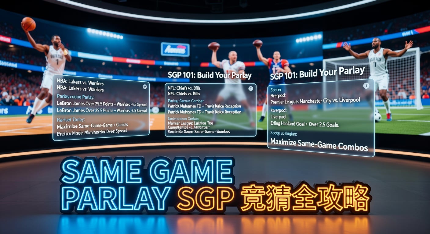 Same Game Parlay SGP：体育博彩新玩法深度解析